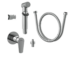 Смеситель с гигиеническим душем VERO встраиваемый однорычажный