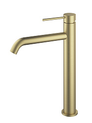 Смеситель для раковины City VBF-2C2BG однорычажный, брашированное золото, , шт