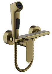 Смеситель с гигиенической лейкой Золотой B55645-5