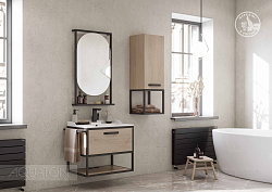 Зеркало Лофт Фабрик 50 Дуб Эндгрейн