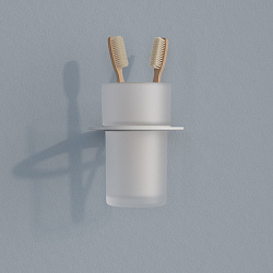 Подстаканник, нержавеющая сталь, NOA, белый матовый, IDDIS, NOAWTG0i45