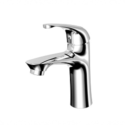 Cмеситель для раковины монолитный, хром, S0706C