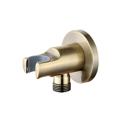 Подключение для душевого шланга, латунь/бронза