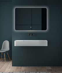 Зеркало LED VLM-3BE800 800х600 c сенсорным выключателем и диммером, , шт