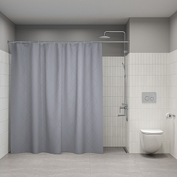 Штора для ванной, 200x240 см, Полиэстер, IDDIS, BD03P24i11