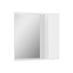 Зеркало-шкаф Lake 70 правое (белый)