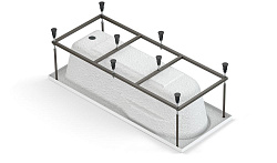 Ванна прямоуг.: NIKE 170x70, ультра белый, Сорт1 (WP-NIKE*170)