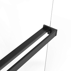 Душевая перегородка Walk-In VSW-1HR120CGB, 1200*2000, черный, стекло тонированное, , шт