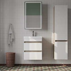 Шкаф-зеркало с подсветкой, 50 см, Zodiac, IDDIS, ZOD5000i99