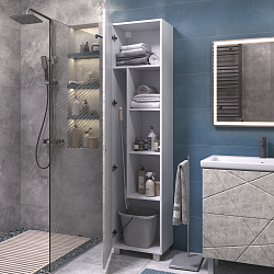 Шкаф Geometry 450 бетон (в разобранном виде)