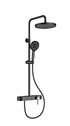 Душевая стойка VSFS-402MB, черный матовый, , шт