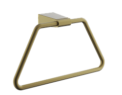 Держатель для полотенец, брашированное золото B91304