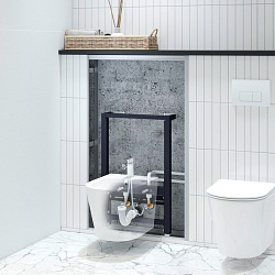 Инсталляция рамная для подвесного биде, универсальная, Profix, IDDIS, PROB000i32