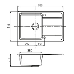 Мойка кух. Аманда шамапнь