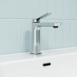 Смеситель для умывальника, глянцевый хром, Parker, IDDIS, PARSB00i01