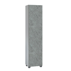 Шкаф Geometry 450 бетон (в разобранном виде)