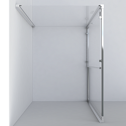 Душевой уголок Garda VSR-1G8013CLGM, 1300*800, вороненая сталь, стекло прозрачное, , шт