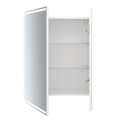 Зеркальный шкаф/LED-подсветка/ИК выключатель на взмах/ (60*80см) Asti /AQUA DE MARCO