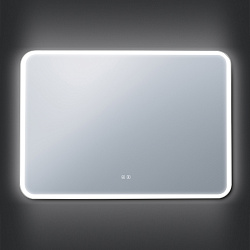 Зеркало/LED-подсветка/антизапотевание/2 кнопки (105см*85см)Amazon/AQUA DE MARCO