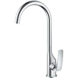 Смеситель для кухни, латунь, хром HB70616