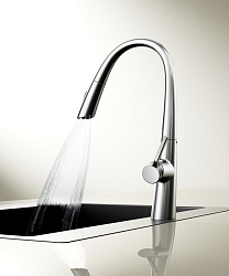 Смеситель для кухни Vincea VKF-176CH, хром, , шт