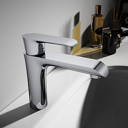 Смеситель для раковины Esse VBF-1E1CH однорычажный, хром, , шт