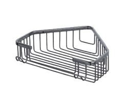 Полка металлическая решетчатая, угловая HB335