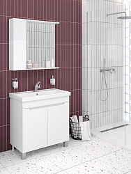 Зеркальный шкаф CITY 80 /универсальный/AQUA DE MARCO