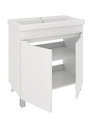 Тумба напольная CITY 80 /2 дв/раковина Фостер (80см)/AQUA DE MARCO