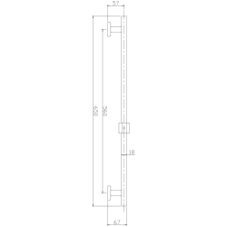 Душевая стойка без лейки и шланга HB8012