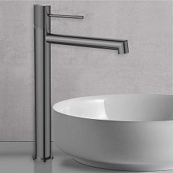 Смеситель для раковины Desire VBF-1D2GM однорычажный, вороненая сталь, , шт