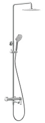 Душевая система MODUO (смеситель стандартный) с изливом 5 режимов шланг 150 металл