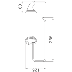 Полотенцедержатель HB1503-2