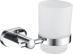 Стакан 1шт (круг), хром B90006