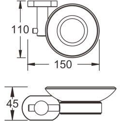 Мыльница B90502