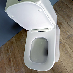 Corpa Nera Grossi S/Гросси С унитаз-компакт безободковый, белый