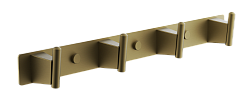 Планка с крючками (4), брашированное золото B91315-4