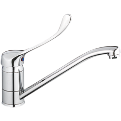 Смеситель хирургический для раковины, латунь, хром HB4254