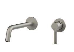 Смеситель для раковины Villa VBFW-1VL1BN встраиваемый однорычажный, брашированный никель, , шт