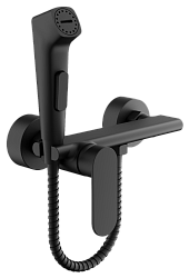 Смеситель с гигиенической лейкой Черный B55645-7