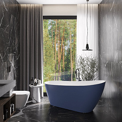 Corpa Nera Viotti/Виотти ванна акриловая отдельностоящая 170х74х75, розовый матовый