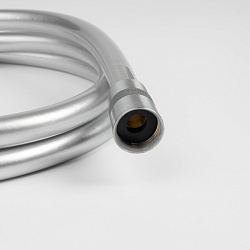 Шланг для душа, хром матовый, ПВХ, 1.5м, IDDIS, 04P15BCi19