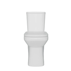 Corpa Nera Bonini/Бонини унитаз-компакт безободковый, быстрос.сиденье с микролифтом, белый