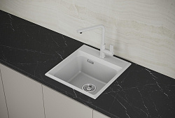 Мойка кухонная Point Мисти 46 белый