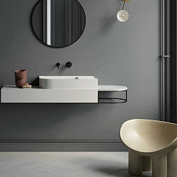 Смеситель для раковины Desire VBFW-1D1MB встраиваемый однорычажный, черный , , шт