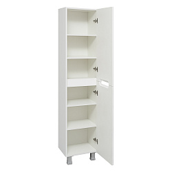 Шкаф-пенал/белый/напольный (40см)Olivia/AQUA DE MARCO