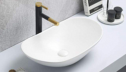 Раковина керамическая модель 7811AMW (матовая)