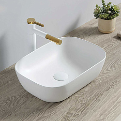 Раковина керамическая Vincea VBS-101, 500*400*140, накладная, цвет белый, , шт