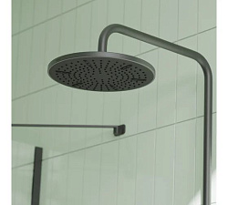 Верхний душ Pragma Ryld, матовый черный, RLD2.BBMT.032