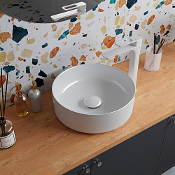 Выпуск для умывальника без перелива, Optima Home, белый глянцевый, IDDIS, OPHWS00i88